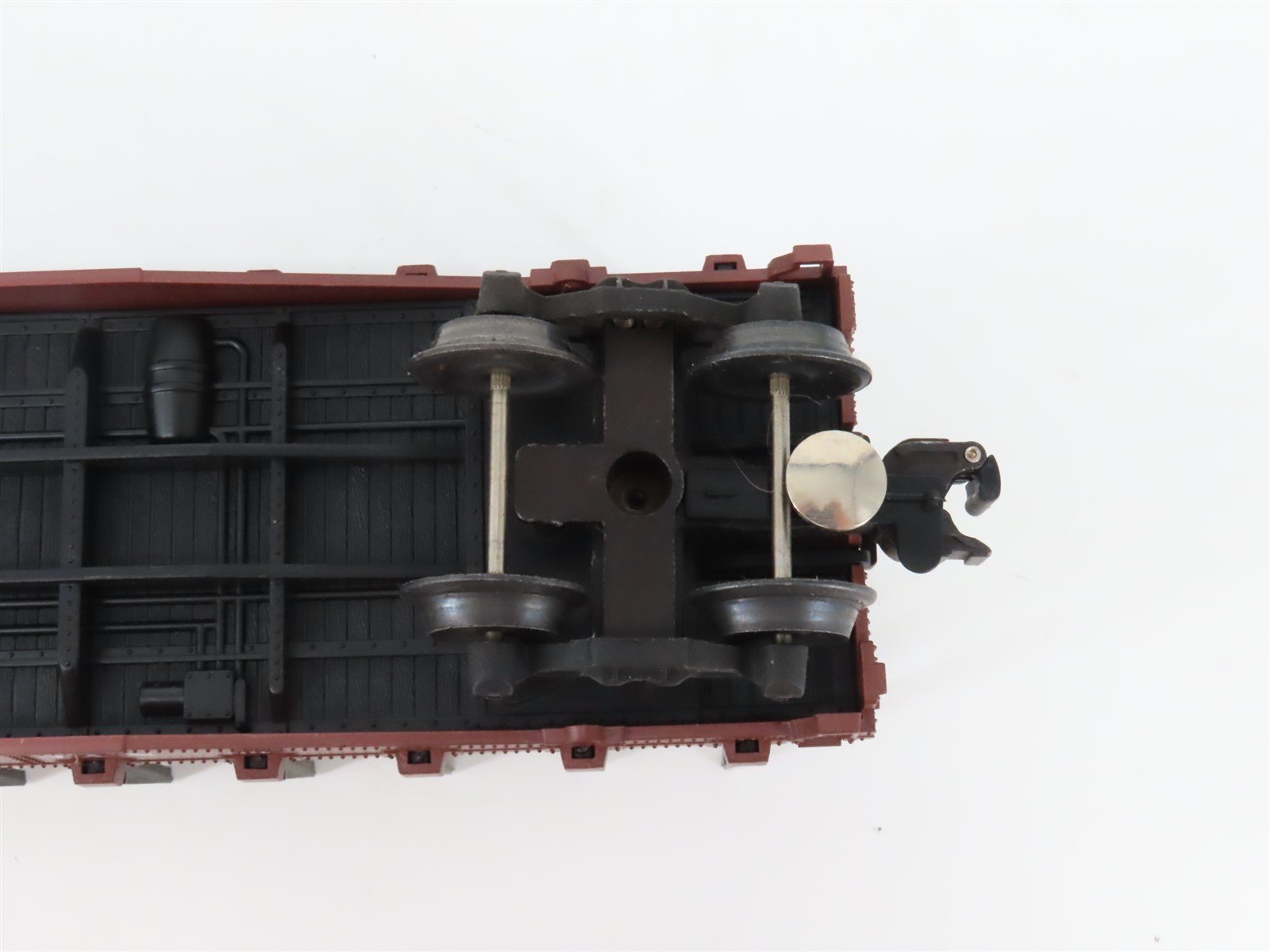 O Gauge 3-Rail Lionel 6-6521 NYC New York Central Flat Car w/Stakes #6521