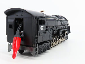 O Gauge 3-Rail Lionel 6-18057 Century Club 6-8-6 S2 Turbine Steam #671 w/Display