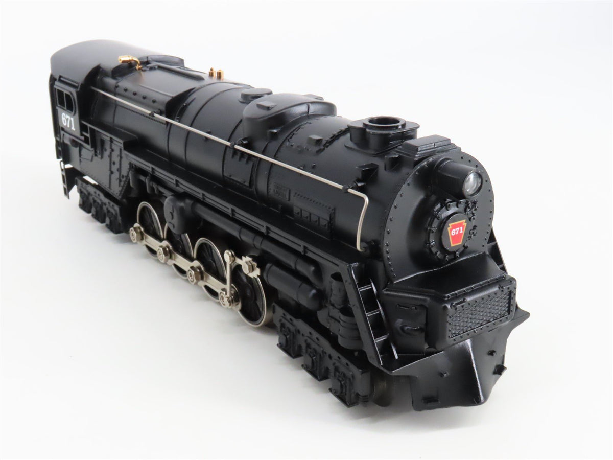 O Gauge 3-Rail Lionel 6-18057 Century Club 6-8-6 S2 Turbine Steam #671 w/Display
