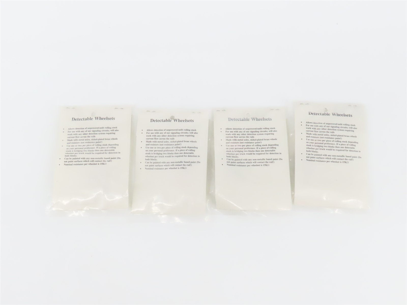 Lot of 4 HO Scale Logic Rail #150 & #152 33