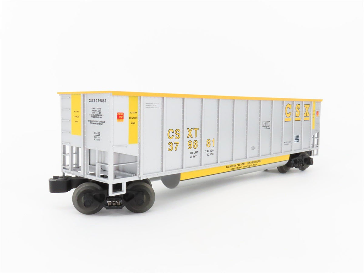 O Gauge 3-Rail Lionel 6-17421 CSXT CSX Bathtub Gondola 3 Pack