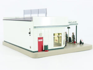 O Scale Danbury Mint Sinclair Gasoline Station w/ K-Line Station Action Figures