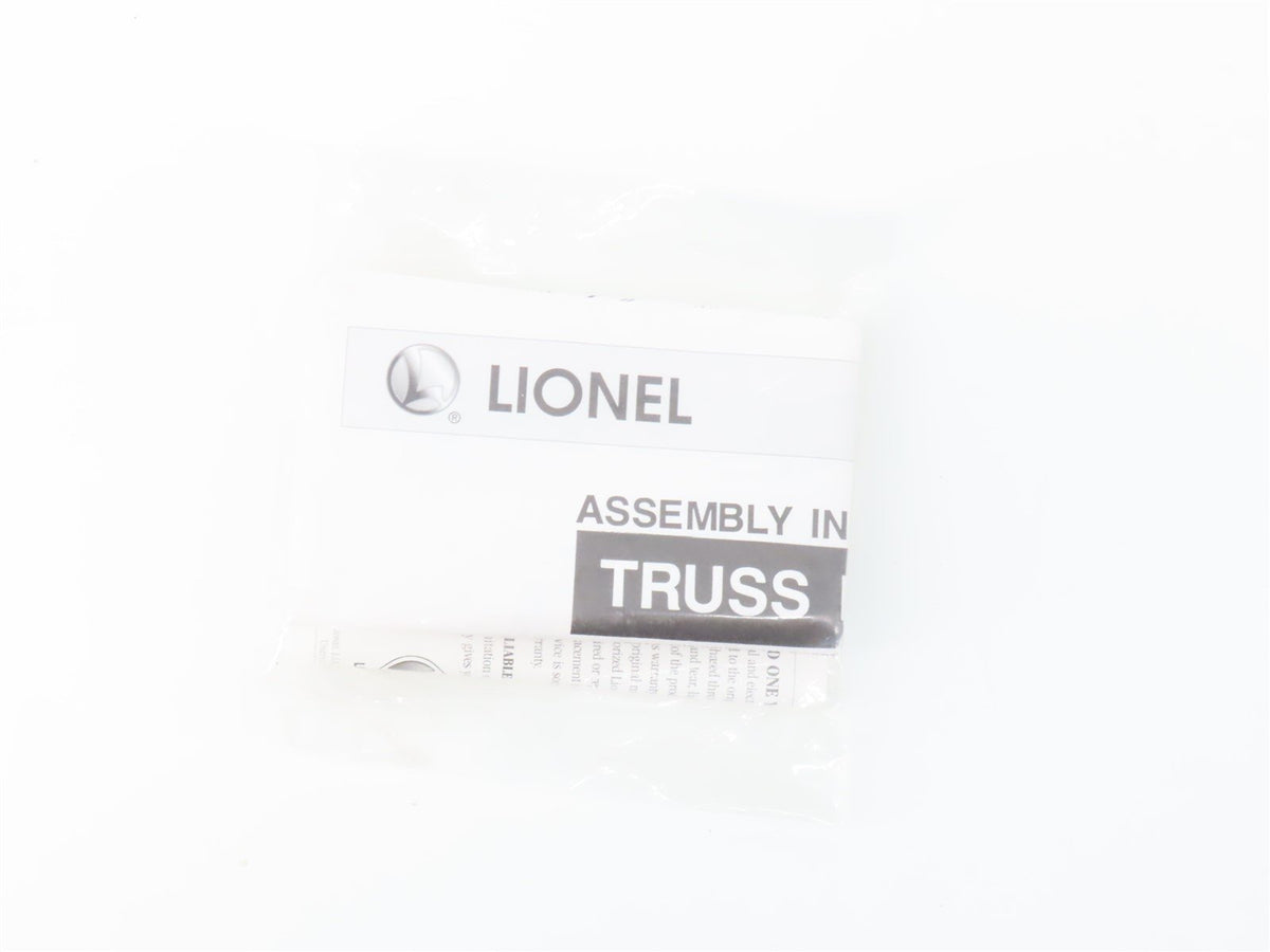 O 1/48 Scale Lionel 6-12772 Truss Bridge with Flasher and Piers