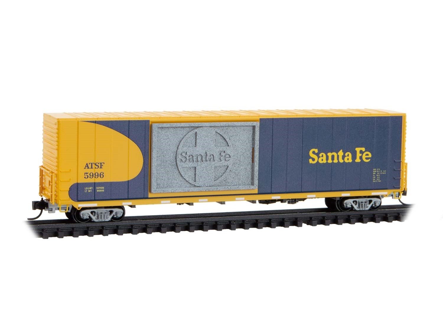 N Micro-Trains MTL 10200852 ATSF Santa Fe Honoring Class 1 RR 60' Box Car #5996