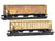 N Micro-Trains MTL 98305096 CSX/ex-Chessie 3-Bay Covered Hopper 2-Pack Weathered