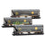N Scale Micro-Trains MTL 98305097 KCS 3-Bay Covered Hoppers 3-Pack w/ Graffiti
