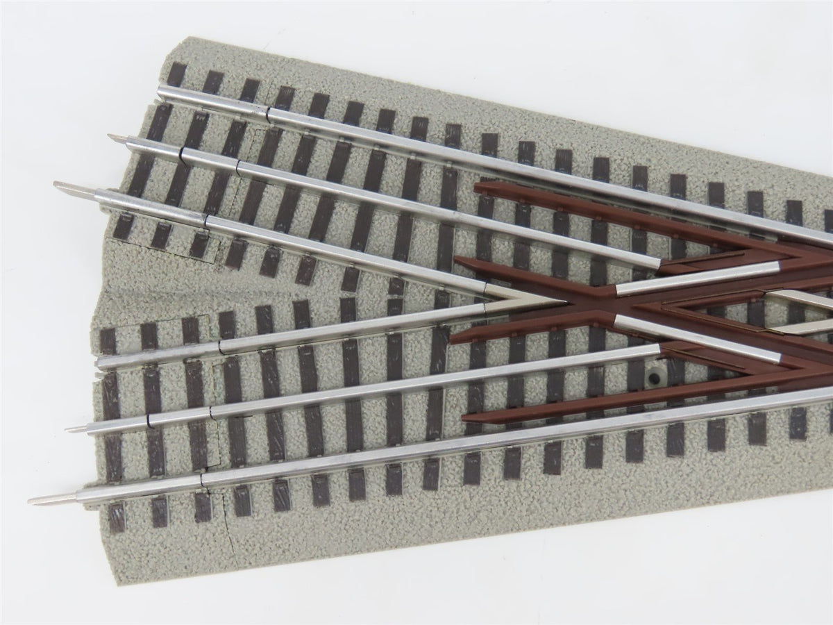 O Gauge 3-Rail Lionel FasTrack 6-12050 22-1/2 Degree Crossover