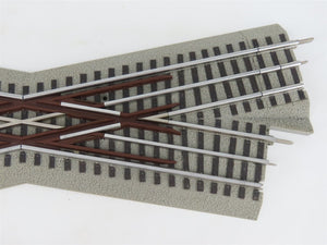 O Gauge 3-Rail Lionel FasTrack 6-12050 22-1/2 Degree Crossover