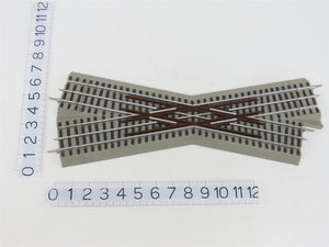 O Gauge 3-Rail Lionel FasTrack 6-12050 22-1/2 Degree Crossover