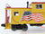 O Gauge 3-Rail Lionel 6-85076 UP Union Pacific Caboose w/Lighting and Camera