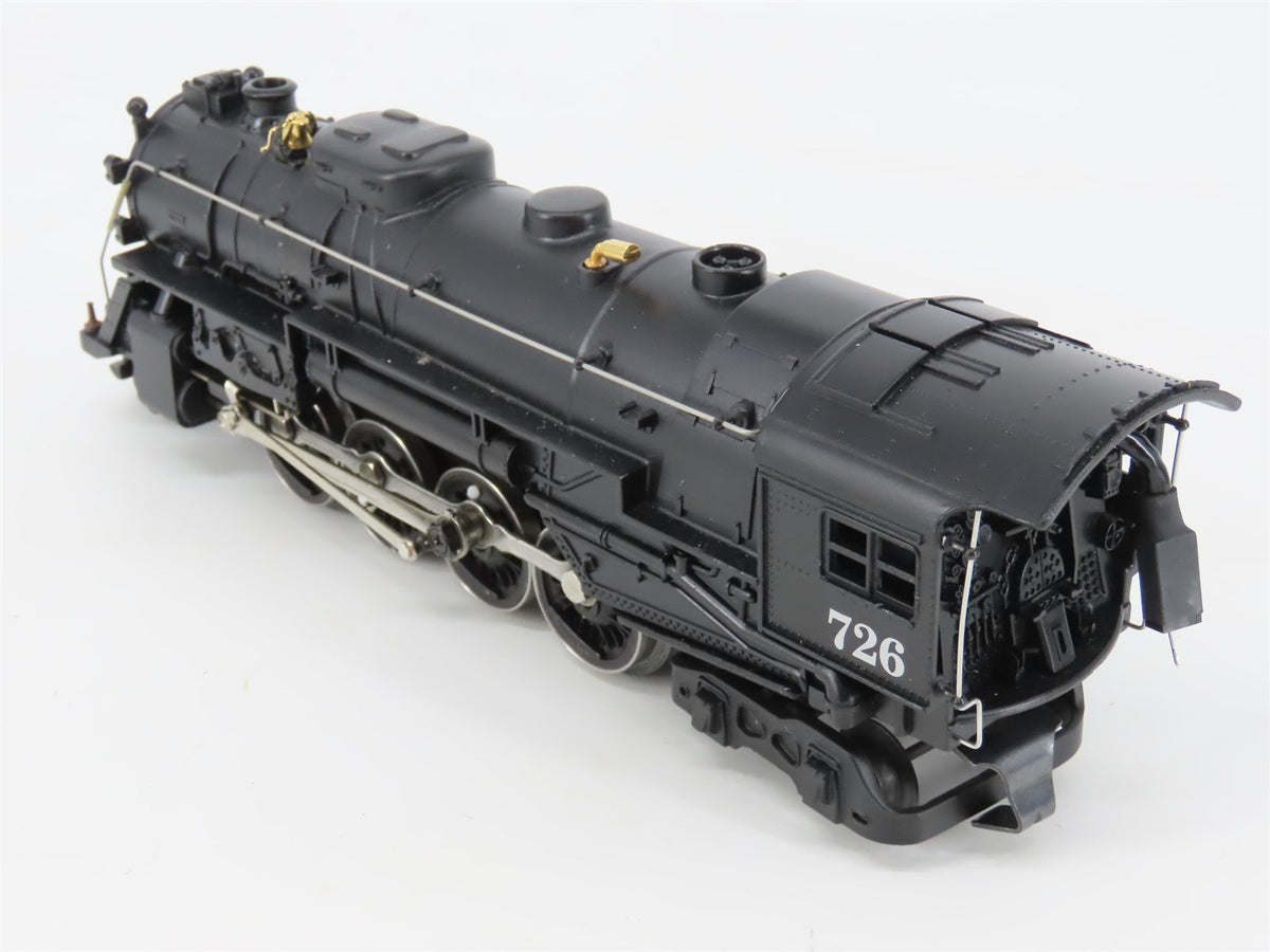 O Gauge 3-Rail Lionel Century Club 726 Berkshire 2-8-4 Steam Locomotive #726