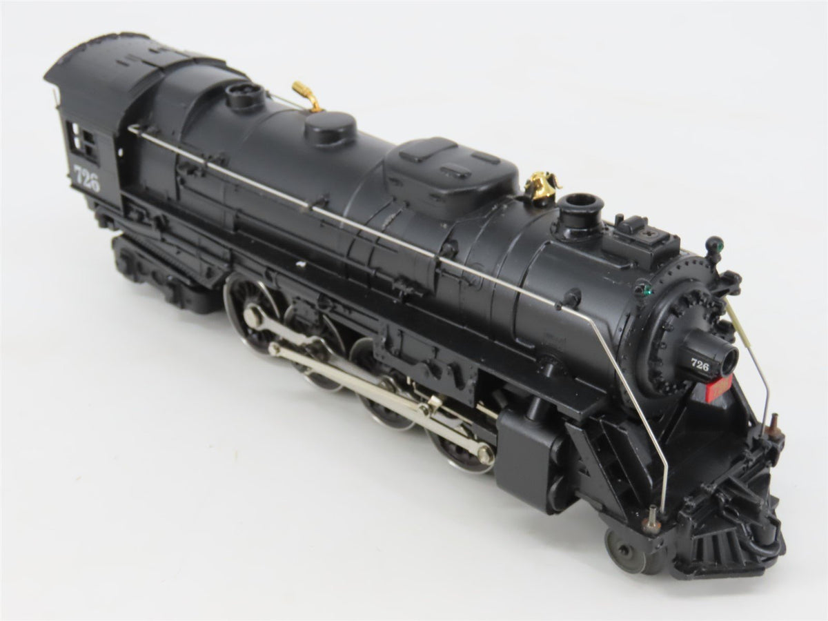 O Gauge 3-Rail Lionel Century Club 726 Berkshire 2-8-4 Steam Locomotive #726