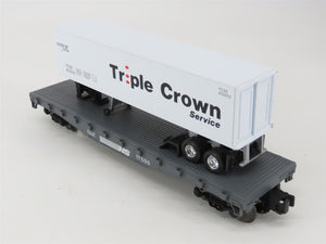 O Gauge 3-Rail Lionel 6-17505 NS Norfolk Southern Flatcar w/Triple Crown Trailer