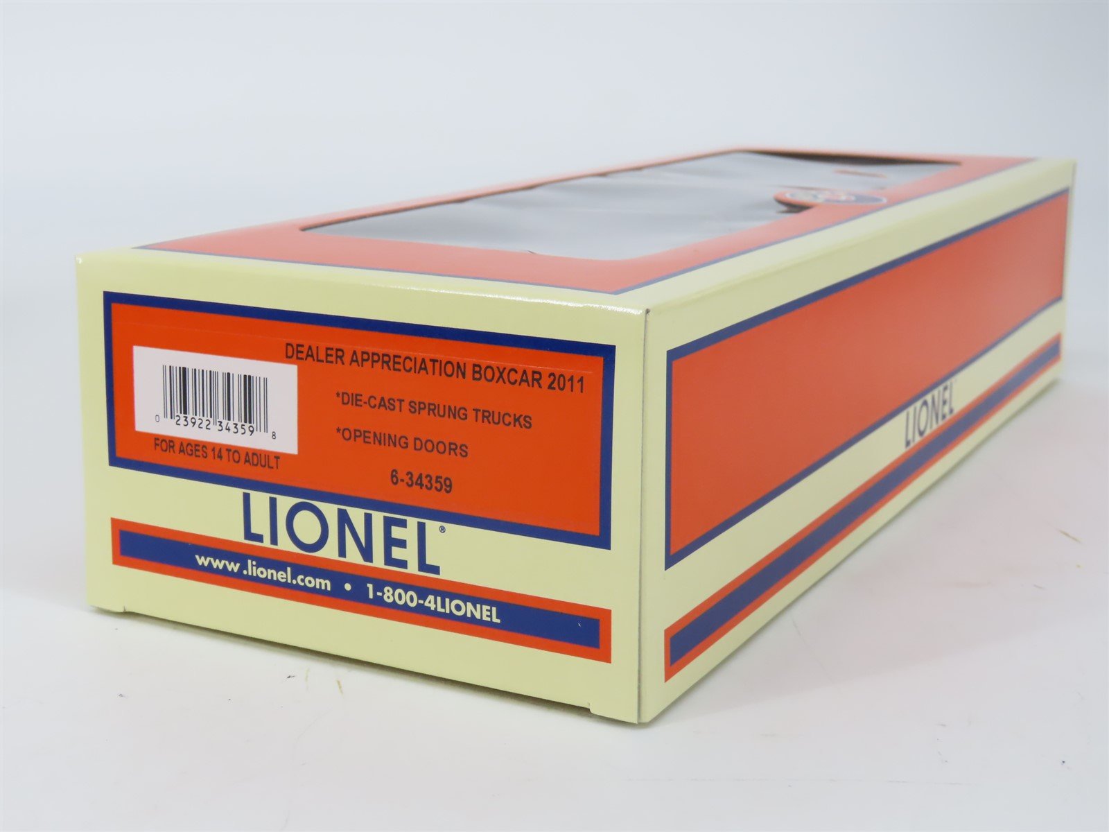 O Gauge 3-Rail Lionel 6-34359 DAP Lionel 2011 Dealer Appreciation Boxcar 34359