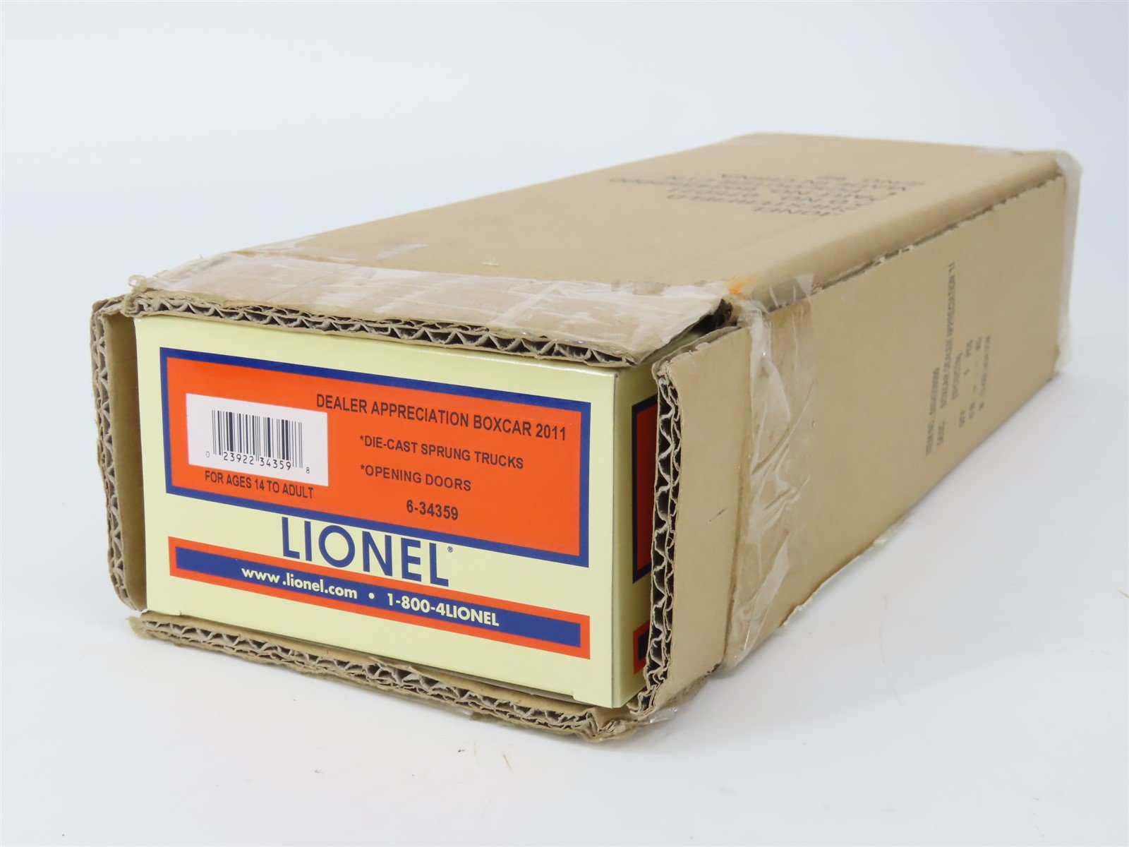 O Gauge 3-Rail Lionel 6-34359 DAP Lionel 2011 Dealer Appreciation Boxcar 34359