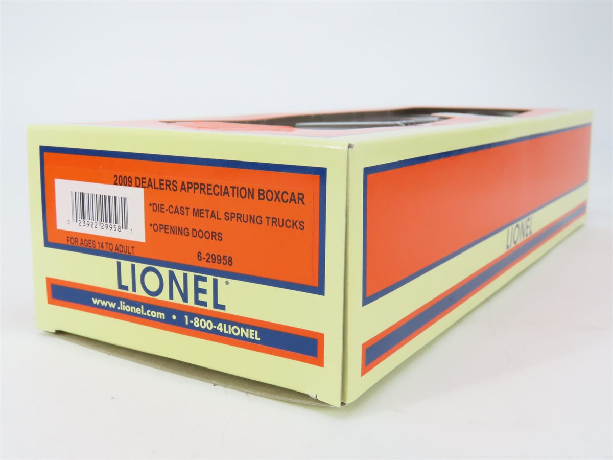 O Gauge 3-Rail Lionel 6-29958 DAP 2009 Lionel Visionary in the 50&#39;s Boxcar