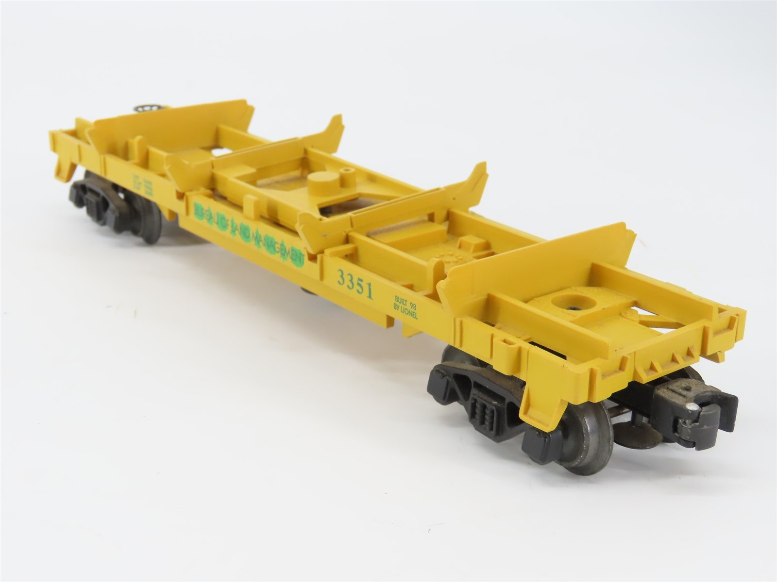O Gauge 3-Rail Lionel 6-16765 Bureau of Land Management Operating Log Car 3351
