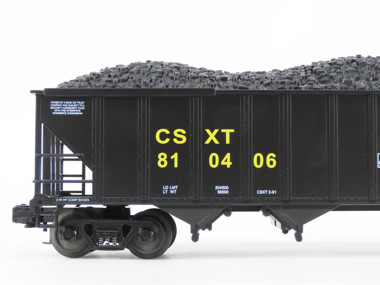 O Gauge 3-Rail MTH 20-90019 CSX Assorted 6-Car Freight Set