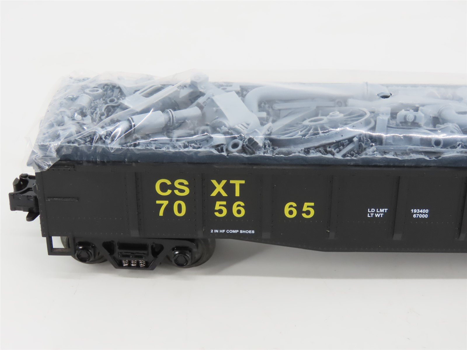 O Gauge 3-Rail MTH 20-90019 CSX Assorted 6-Car Freight Set