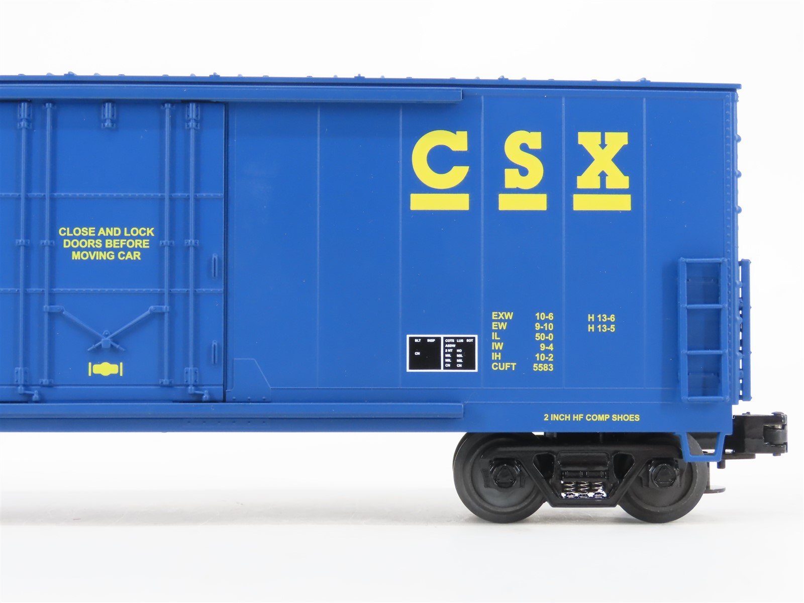 O Gauge 3-Rail MTH 20-90019 CSX Assorted 6-Car Freight Set