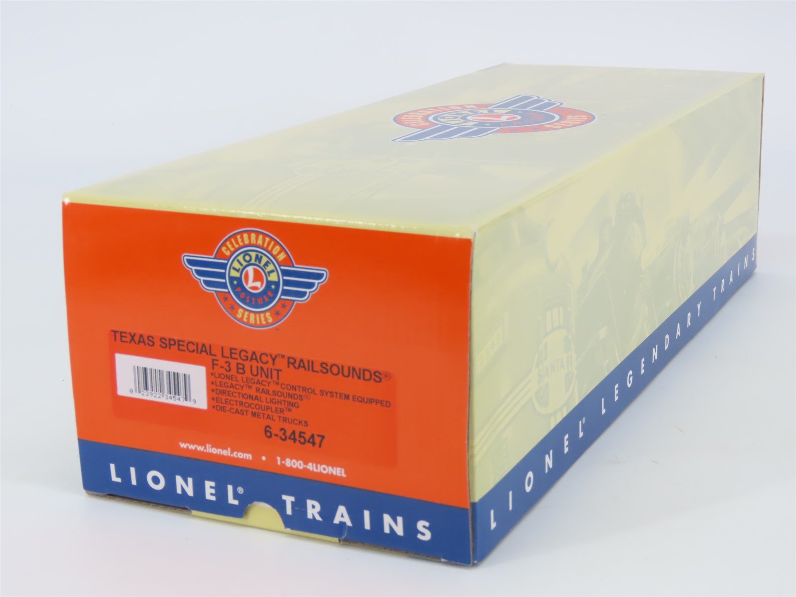 O Gauge 3-Rail Lionel 6-34547 Texas Special F3B Diesel UNPOWERED w/Railsounds
