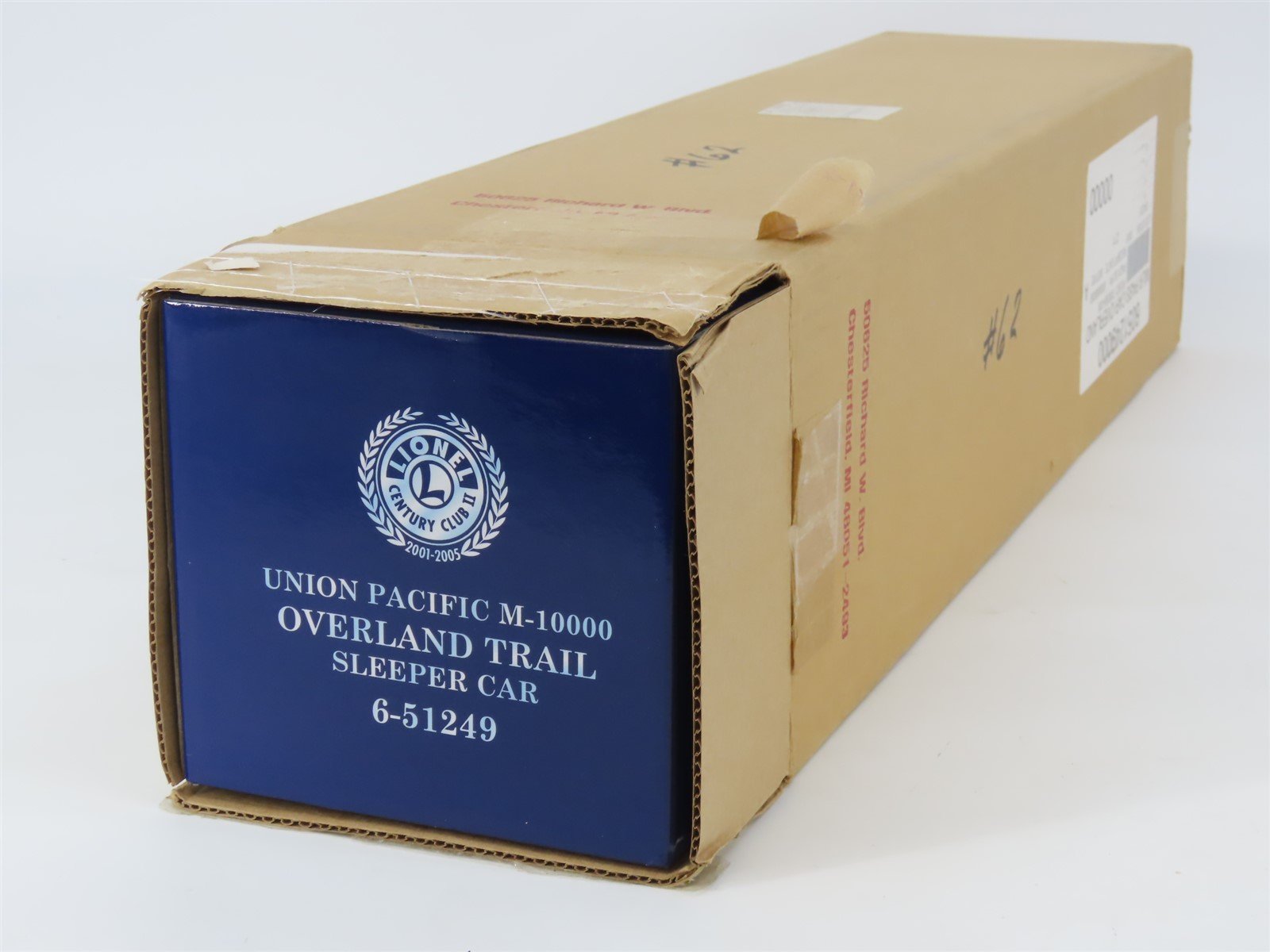 O Gauge 3-Rail Lionel Century Club 6-51249 UP Overland M-1000 Passenger Car