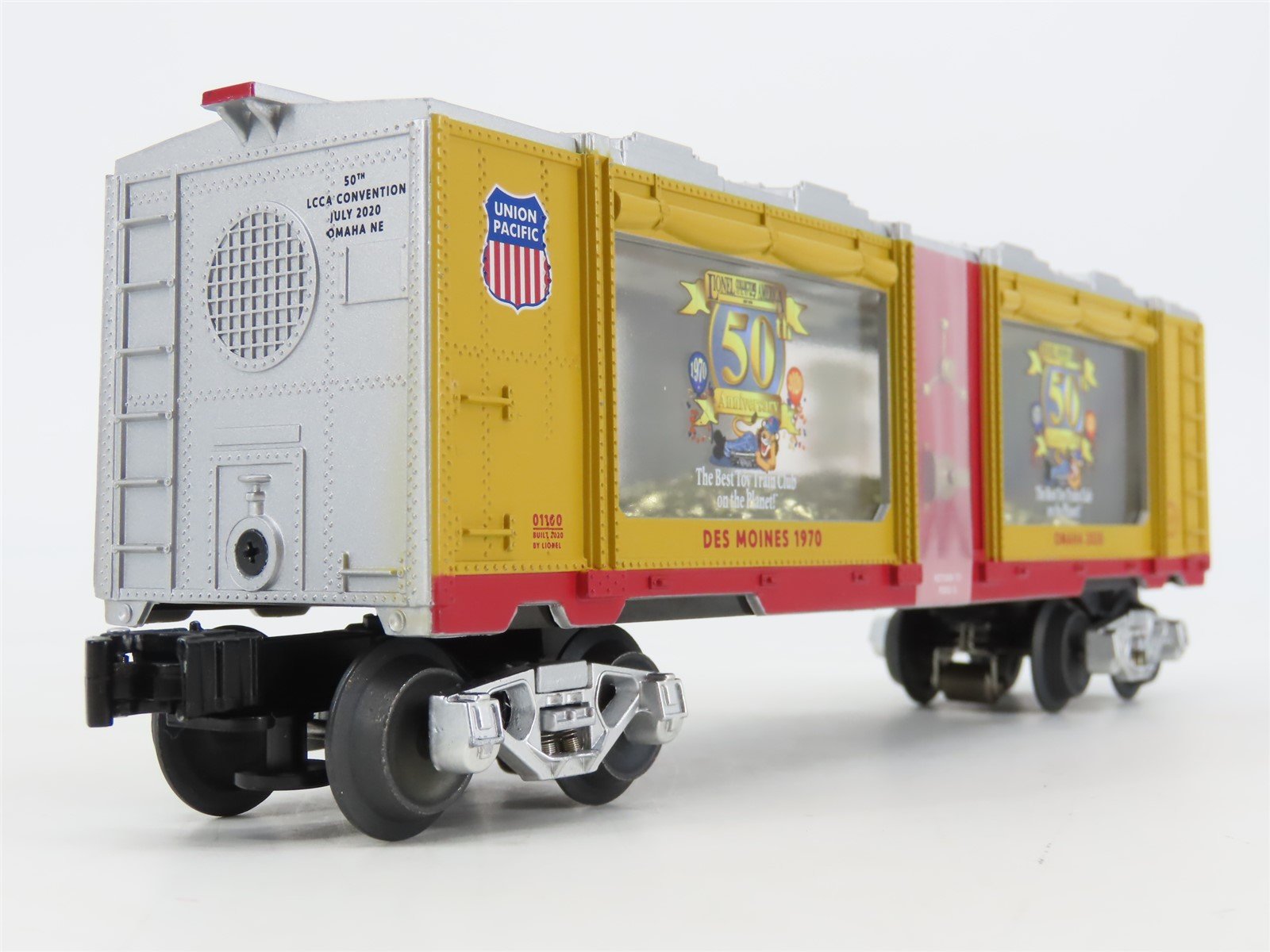 O Gauge 3-Rail Lionel 2001100 LCCA 2020 Convention Registration Mint Car #001100