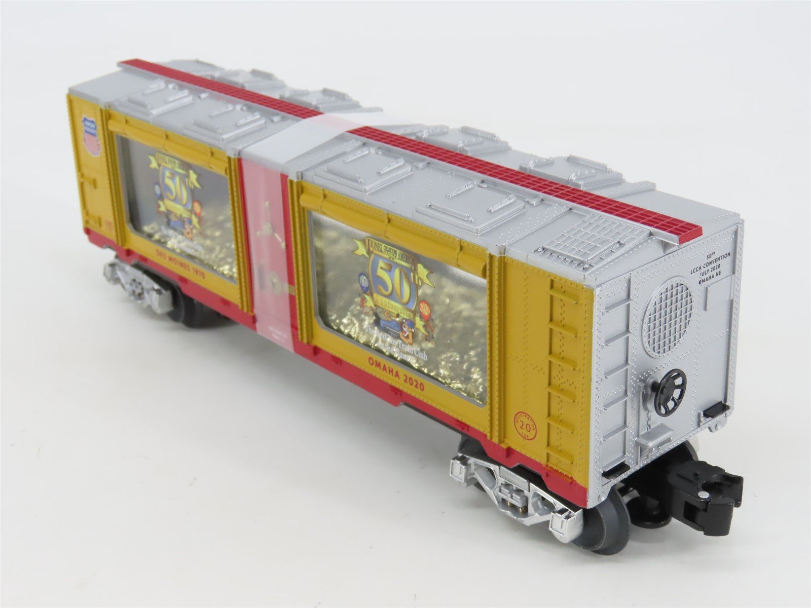 O Gauge 3-Rail Lionel 2001100 LCCA 2020 Convention Registration Mint Car #001100