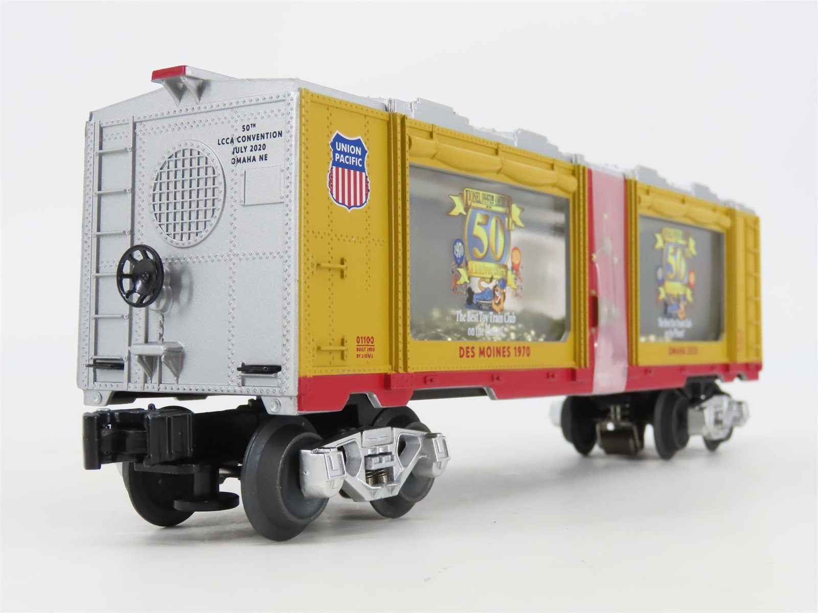 O Gauge 3-Rail Lionel 2001100 LCCA 2020 Convention Registration Mint Car #001100