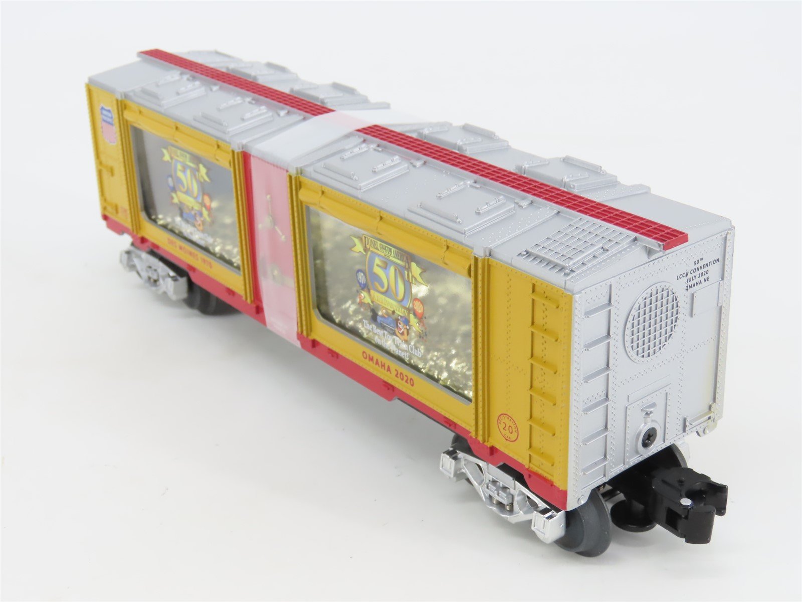 O Gauge 3-Rail Lionel 2001100 LCCA 2020 Convention Registration Mint Car #001100