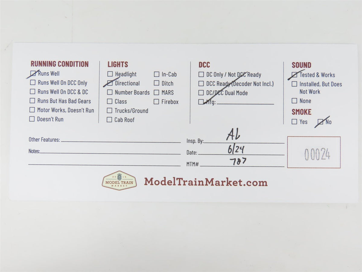 O Gauge 3-Rail Lionel 6-38057 Western Timber Shay Steam Locomotive #5