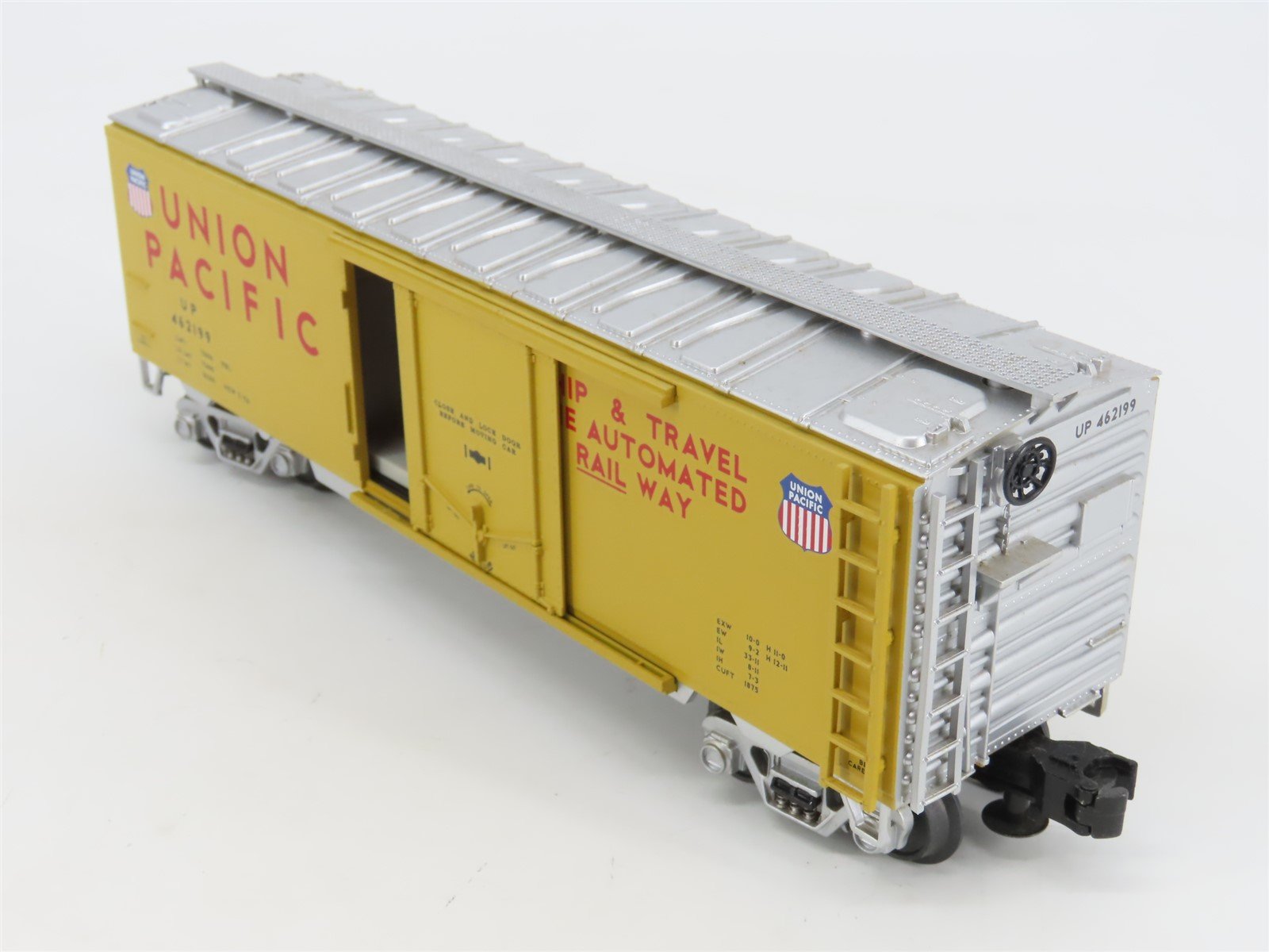 O Gauge 3-Rail MTH 20-94051 UP Union Pacific Operating Reefer #462199 w/ Ramp