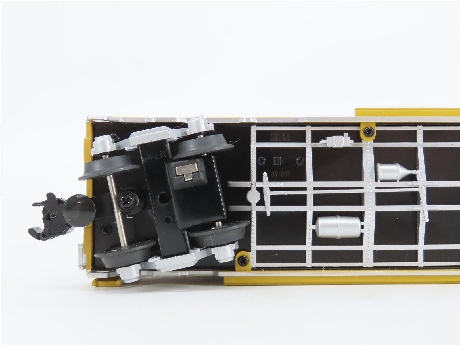 O Gauge 3-Rail MTH 20-94051 UP Union Pacific Operating Reefer #462199 w/ Ramp