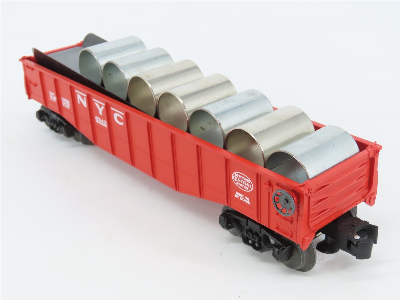 O Gauge 3-Rail Lionel 6-19429 NYC New York Central Culvert Gondola #6342