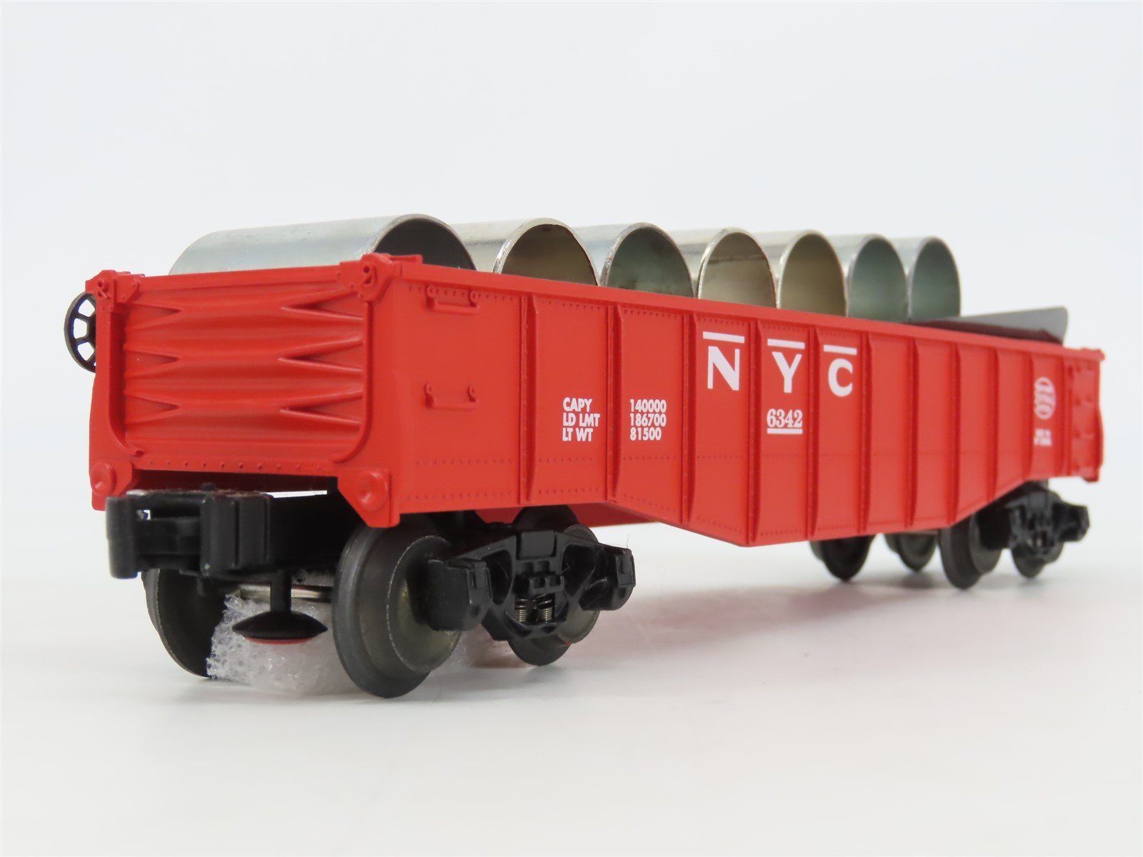 O Gauge 3-Rail Lionel 6-19429 NYC New York Central Culvert Gondola #6342