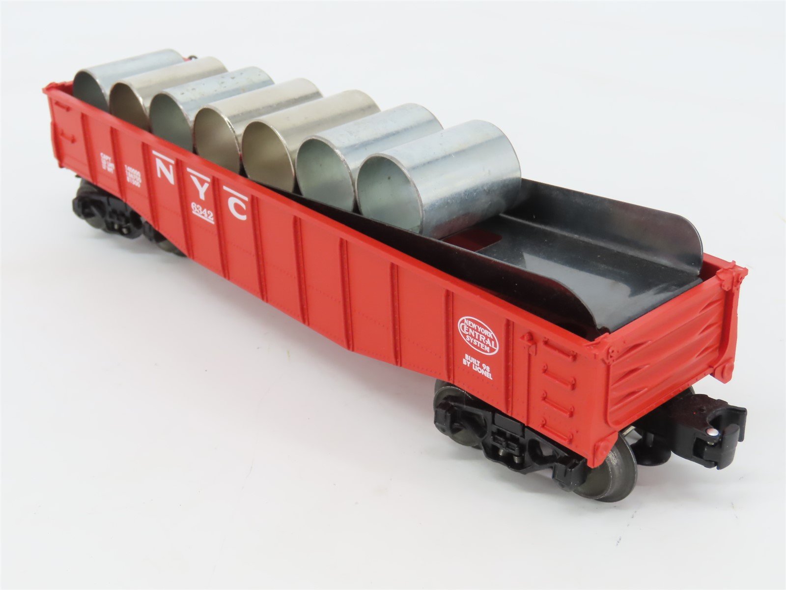 O Gauge 3-Rail Lionel 6-19429 NYC New York Central Culvert Gondola #6342