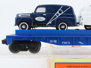 O Gauge 3-Rail Lionel 6-16985 FMCX Eastwood Flat Car #6424 w/ Ford Trucks