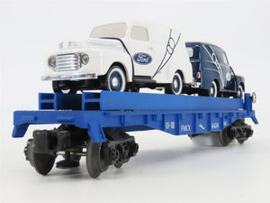 O Gauge 3-Rail Lionel 6-16985 FMCX Eastwood Flat Car #6424 w/ Ford Trucks
