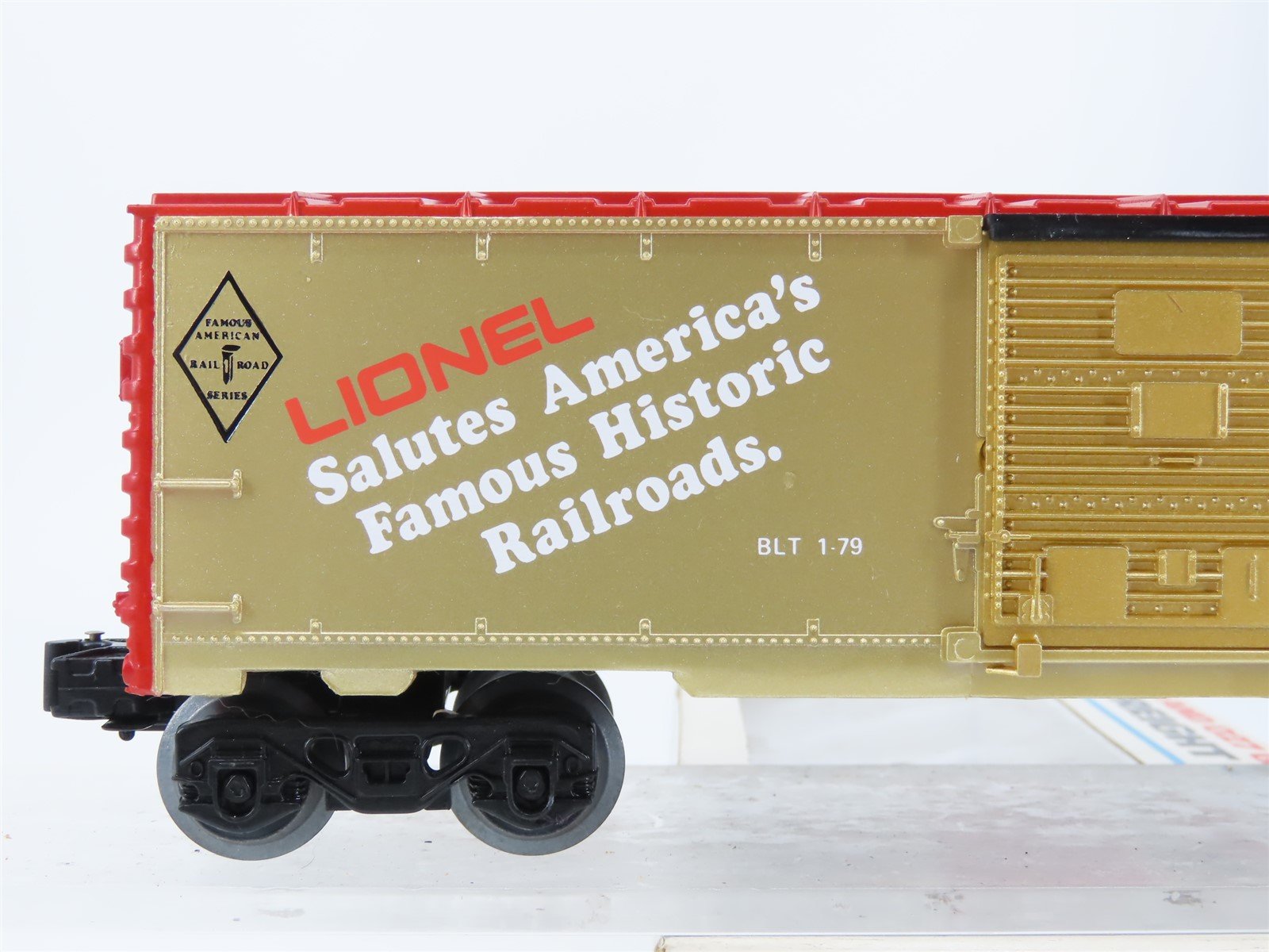 O Gauge 3-Rail Lionel 6-9418 Famous American Railroads Commemorative Boxcar 9418