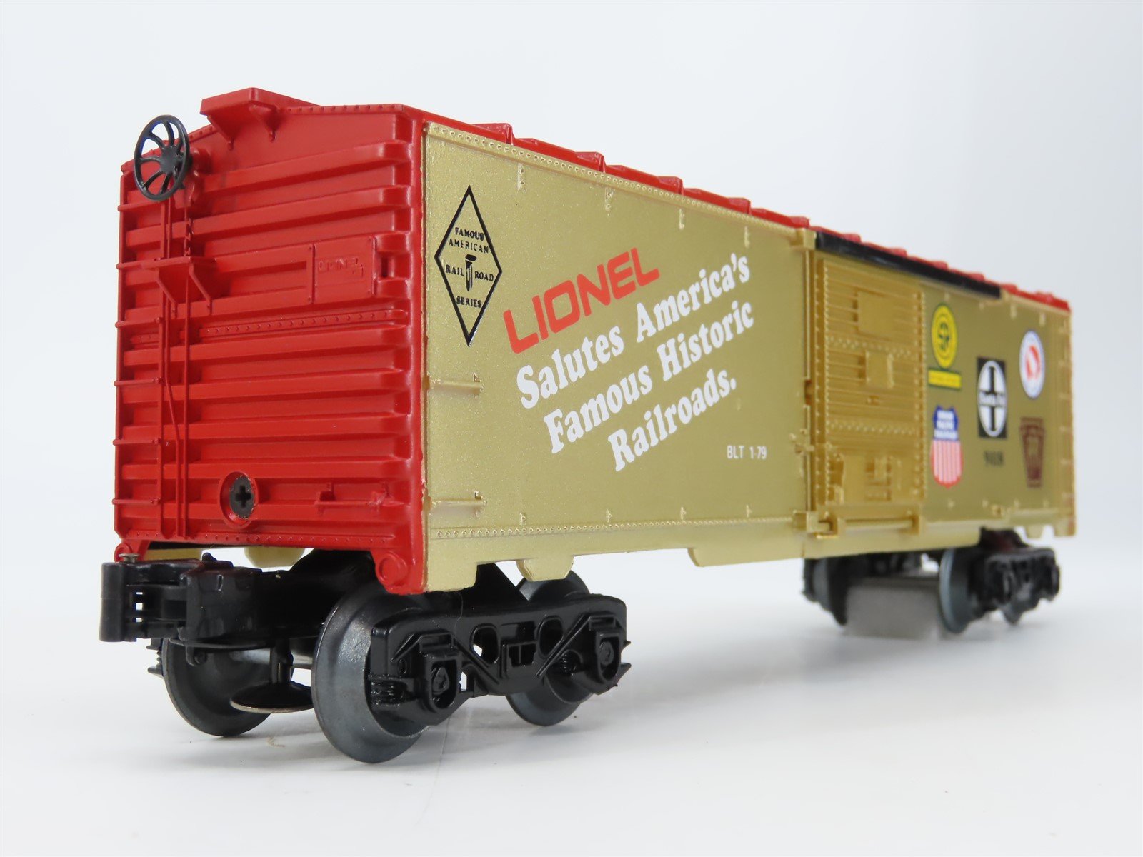 O Gauge 3-Rail Lionel 6-9418 Famous American Railroads Commemorative Boxcar 9418