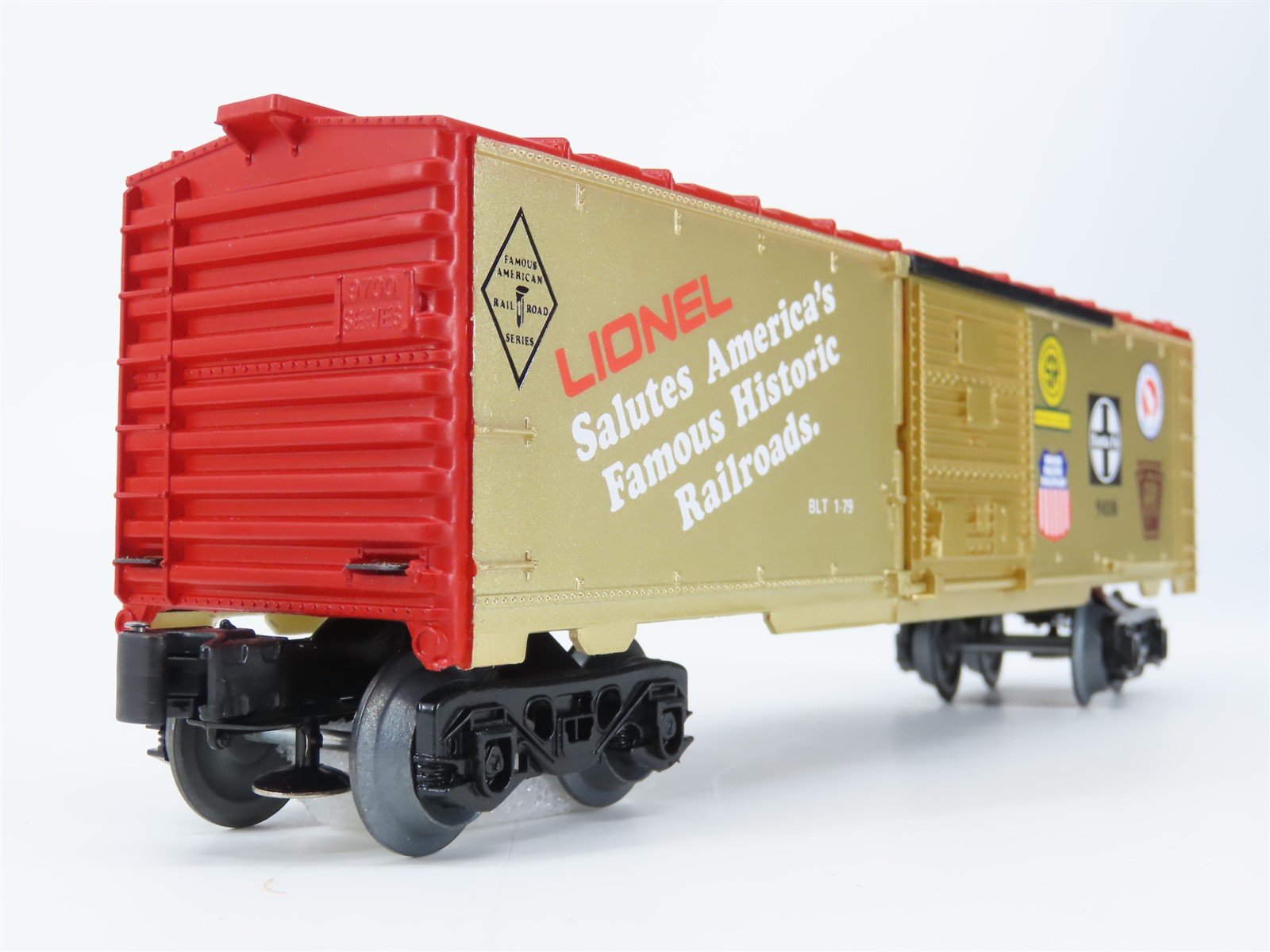 O Gauge 3-Rail Lionel 6-9418 Famous American Railroads Commemorative Boxcar 9418