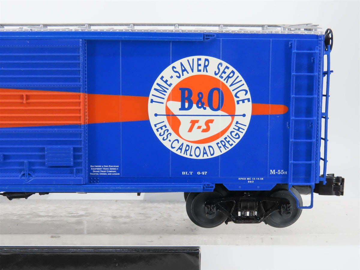 O Gauge 3-Rail Lionel Vision Line 2126370 B&amp;O Time Saver Service Box Car #467434