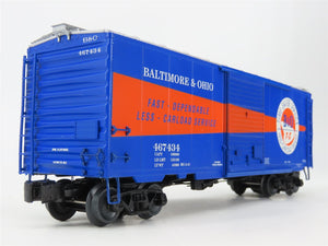 O Gauge 3-Rail Lionel Vision Line 2126370 B&O Time Saver Service Box Car #467434