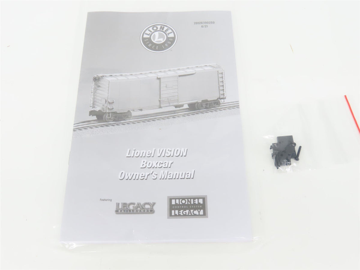 O Gauge 3-Rail Lionel Vision Line 2126370 B&amp;O Time Saver Service Box Car #467434