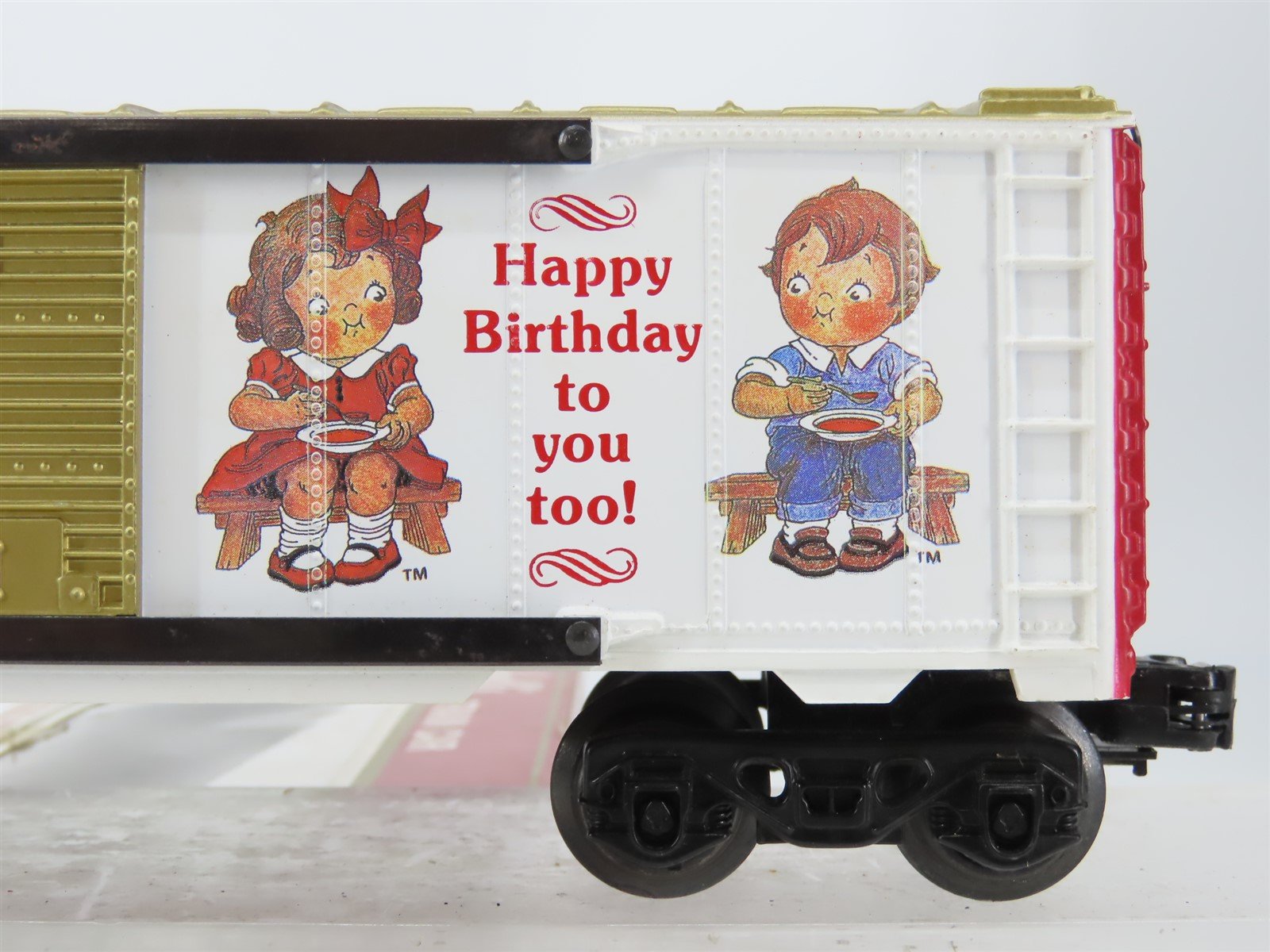 O Gauge 3-Rail K-Line K649202 Campbell Kids 90th Birthday Boxcar 1994