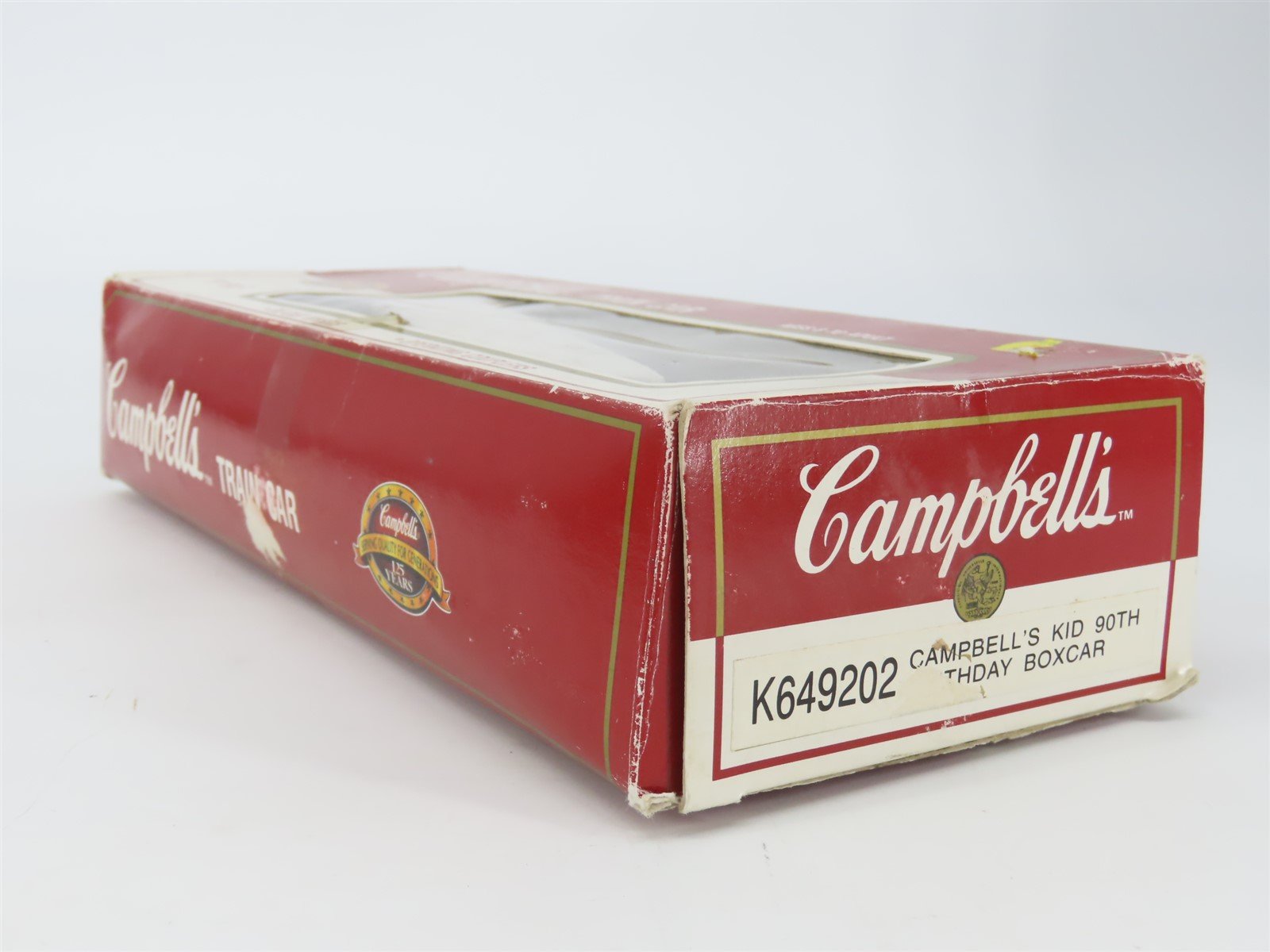 O Gauge 3-Rail K-Line K649202 Campbell Kids 90th Birthday Boxcar 1994