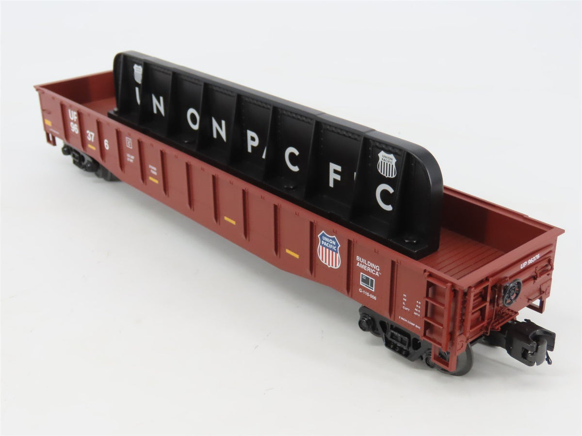 O Gauge 3-Rail MTH 20-95414 UP Union Pacific Gondola w/ Bridge Girder 2-Pack