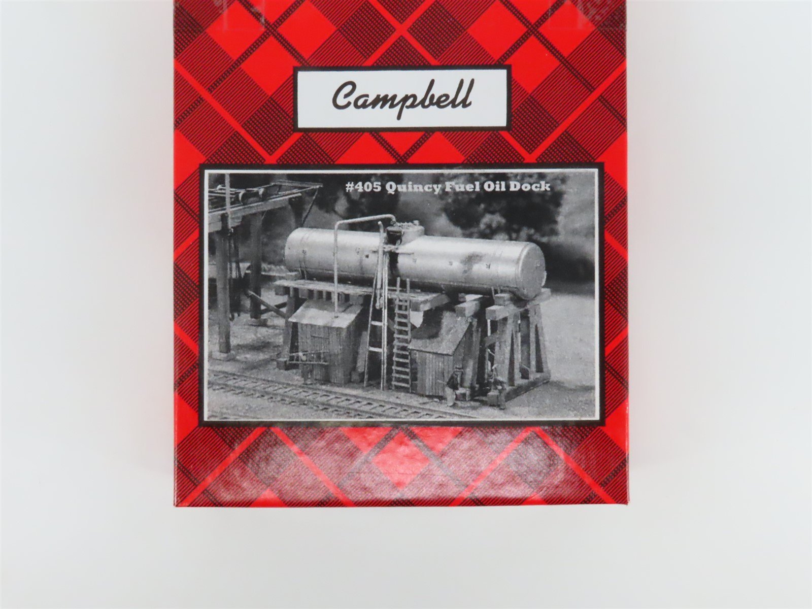 HO 1/87 Scale Campbell Scale Models Kit 405 Quincy Fuel Oil Dock