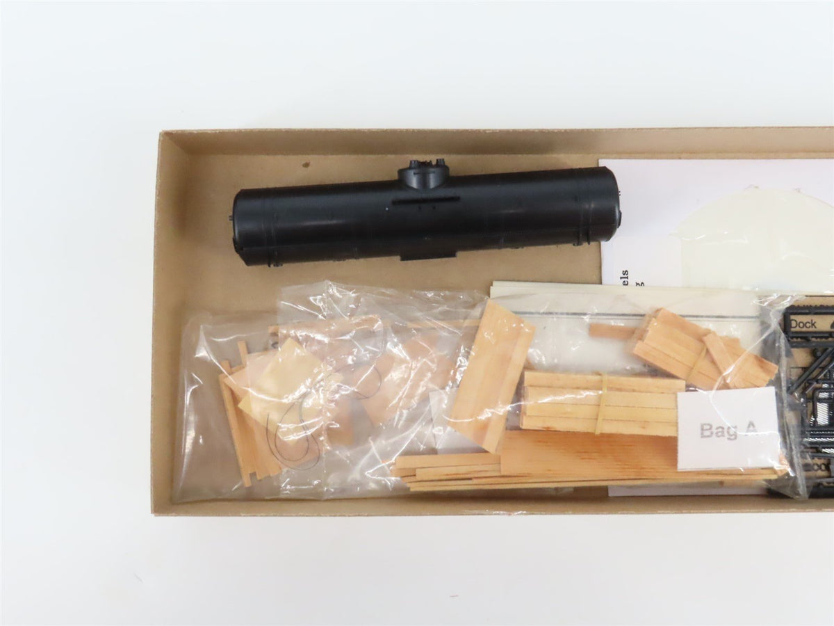 HO 1/87 Scale Campbell Scale Models Kit 405 Quincy Fuel Oil Dock