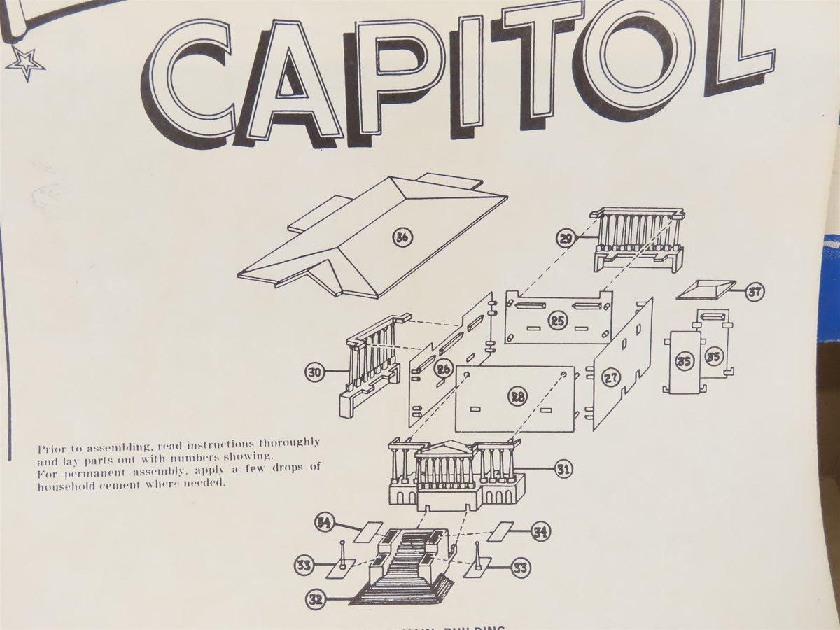 O 1/48 Scale K-Lineville Kit K-4192 The Capitol of the United States